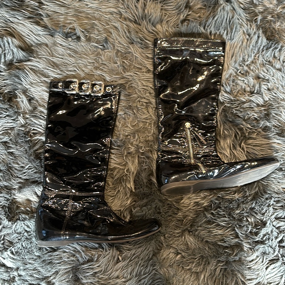 Miu Miu patent boots